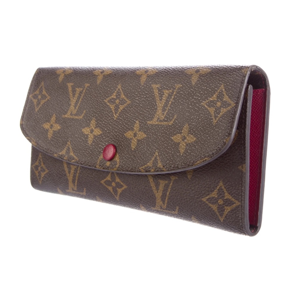 LOUIS VUITTON
LV Monogram Coated Canvas Emilie Wallet